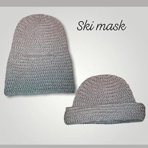 Ski mask beanie